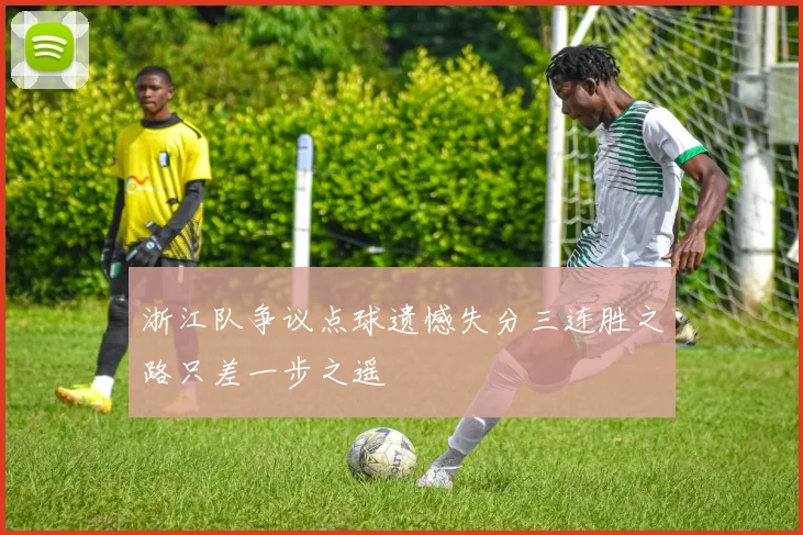 浙江队争议点球遗憾失分三连胜之路只差一步之遥